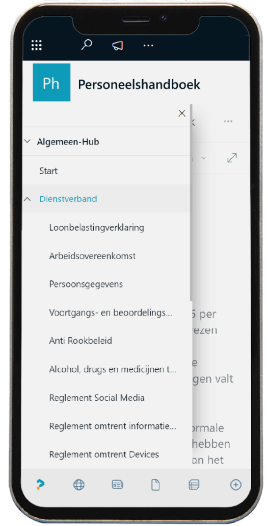 Personeelshandboek | TeamsApps